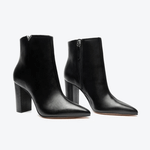 BOTA SCHUTZ TRIANGLE SALTO BLOCO COURO PRETA S2072700130006