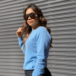 BLUSA GANGAS CASHMERE GOLA REDONDA