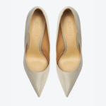 SCARPIN SCHUTZ DELUXE NAPPA SALTO FINO COURO CINZA S0209100010952
