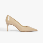 SCARPIN SCHUTZ LENA LOW SALTO MEDIO BEGE S2131200010051