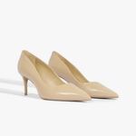 SCARPIN SCHUTZ LENA LOW SALTO MEDIO BEGE S2131200010051