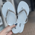 CHINELO SCHUTZ REDONDO CRISTAIS LOGO BRANCO S2063200290002