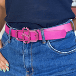CINTO SCHUTZ ANNIE COURO COURO PINK