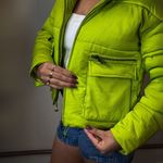 CASACO NEXY NYLON BOMBER 24208 VERDE        