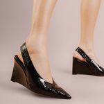 SCARPIN VICENZA ANABELA VITÓRIA CHOCOLATE