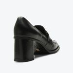 SAPATO VICENZA MOCASSIM COURO VCZ PRETO