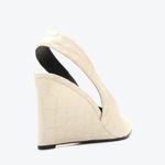SCARPIN VICENZA ANABELA VITÓRIA OFF WHITE
