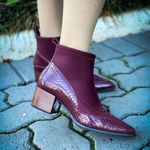 BOTA MARIA CANELA CANO CURTO COBRA AMORA