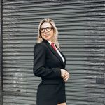 BLAZER MALISE GOLA SMOKING PRETO