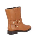 BOTA LUIZA BARCELOS CANO MEDIO BIKER CARAMELO     