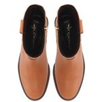 BOTA LUIZA BARCELOS CANO MEDIO BIKER CARAMELO     