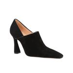 SCARPIN LUIZA BARCELOS NOBUCK SALTO FLARE PRETO