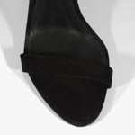 SANDÁLIA SCHUTZ GISELE SALTO ALTO NOBUCK PRETO