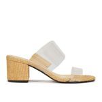 MULE SCHUTZ DUAS TIRAS VINIL NATURAL