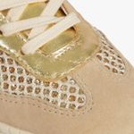 TENIS SCHUTZ TELA CAMURÇA DOURADO