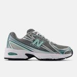 TENIS NEW BALANCE 740 UNISEX  CINZA/ VERDE CLARO/ VERDE ESCURO