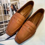 MOCASSIM CAPODARTE COURO CAMEL