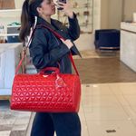MALA DE MAO SCHUTZ 944 COURO VERMELHO