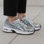 TENIS NEW BALANCE 740 UNISEX  CINZA/ VERDE CLARO/ VERDE ESCURO