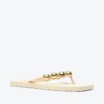 CHINELO VICENZA FLAT FLIP FLOPS OFF WHITE