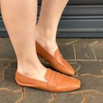 MOCASSIM CAPODARTE COURO CAMEL