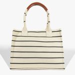 BOLSA SCHUTZ SHOPPING OSAKA LONA BRANCO LISTRAS