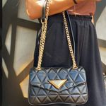 BOLSA SCHUTZ TIRACOLO MEDIA 944 COURO PRETO