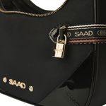 BOLSA SAAD PEQUENA DIADORA PRETO