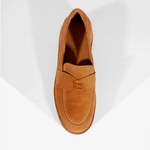MOCASSIM SCHUTZ SHOP HEAVY SUEDE BEGE