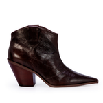 BOTA CAPODARTE WESTERN MARROM COURO CANO CURTO