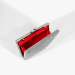Clutch Schutz Malha Strass Cristais