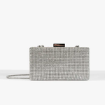 Clutch Schutz Malha Strass Cristais