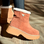 Bota Schutz Ivy Marrom Escuro