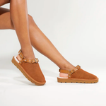Mule Schutz Maple Couro