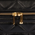 Bolsa Schutz Satchel Vanity Media Couro Black