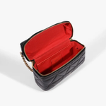 Bolsa Schutz Satchel Vanity Media Couro Black