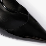 Scarpin Schutz Slingback Lexi Mid Verniz Preto