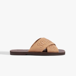 Sandália Schutz Flat X Logo 