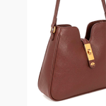 Bolsa Luiza Barcelos Shoulder Couro