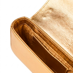 Bolsa SAAD Mini Couro Metalizado
