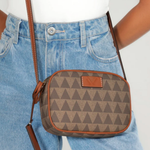 BOLSA SCHUTZ TIRACOLO KATE NEW TRIANGLE BEGE