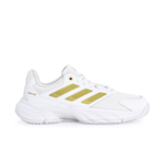 TENIS ADIDAS COURTJAM CONTROL 3 W LIS BRAN/DOURADO