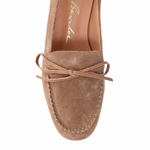 Mocassim Luiza Barcelos Camurça Fendi