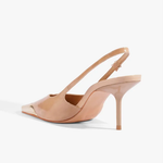 Slingback Schutz Biqueira Metal 