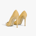 Scarpin Schutz Caiolea Verniz Bege