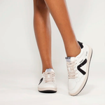 Tênis Schutz ST 001 Couro Preto/Branco