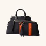 Bolsa SAAD Média Diadora Preto e Castanho
