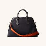Bolsa SAAD Média Diadora Preto e Castanho
