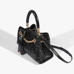 Bolsa Satchel Rebecca Média Couro