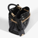 Bolsa Satchel Rebecca Média Couro